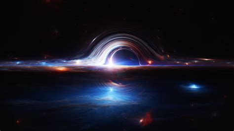 Gargantua Black Hole Wallpaper 4k Deep Space Interstellar