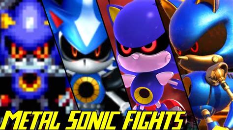 Evolution Of Metal Sonic Battles 1993 2017 Youtube