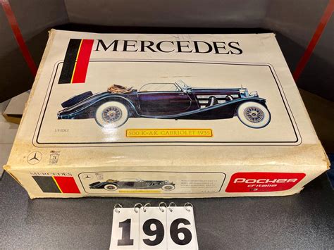 Sold Price Pocher Model Kit Mercedes 500 K Ak Cabriolet 1935 Torino