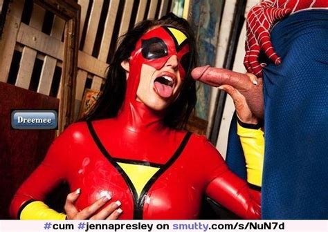 Jenna Presley Spider Woman Cum An Image By Dreemee