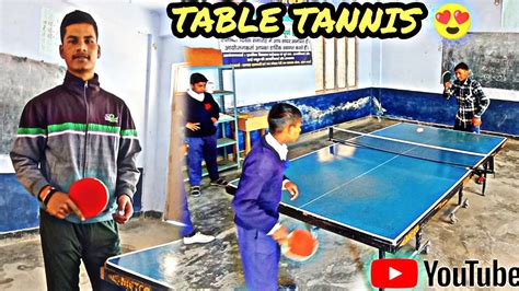 Table Tannis Table Tannis Practice Playing Table Tannis Its Ryzen Vlogs Youtube
