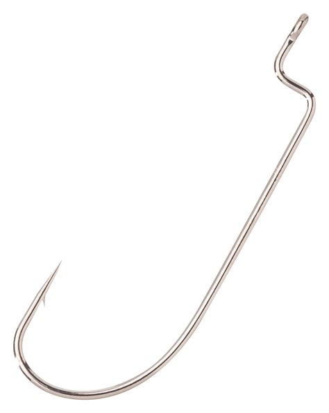 Gamakatsu O Shaughnessy Offset Worm Hooks NS Black 5 Pack 4 0