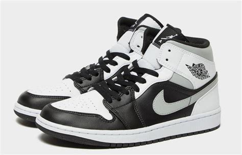 Nike Jordan 1 Mid Black Smoke Grey 554724 073 Fastsole