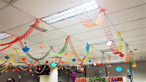 You can mirror floor finishes by. DIY - Very simple and Easy Hanging Paper Decorations for ...