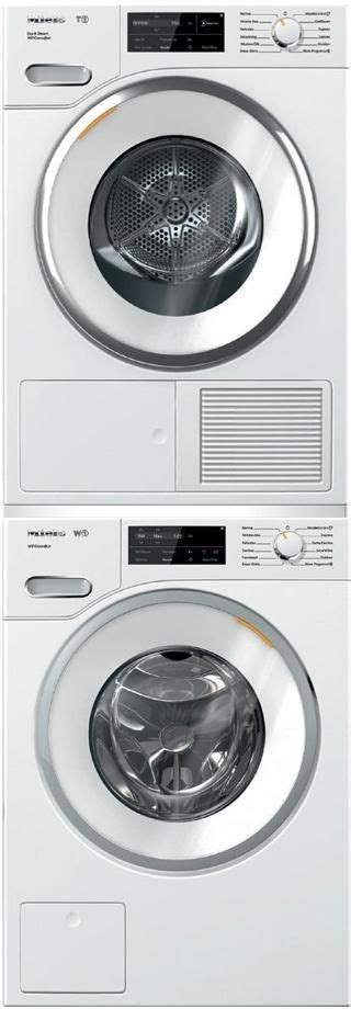 Air conditioner, fridge, washer, tv, fan, kitchen appliances and etc. Miele Main Image | Washer dryer set, Best stackable washer ...