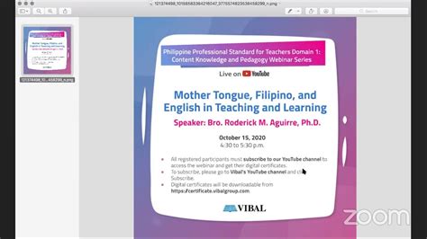 Mother Tongue Filipino And English In Teaching And Learning Youtube