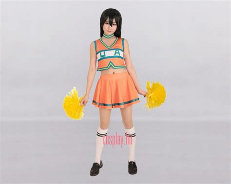 My Hero Academia Ua Cheerleaders Themed Cute Full Body Costumes