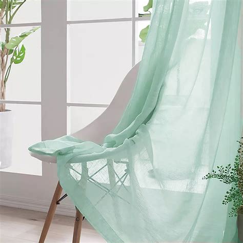 In this video, mike shows you how to install your sheer curtain tracks for both a wall and ceiling mount. Smarties Mint Green Soft Sheer Voile Curtain | Voila Voile®