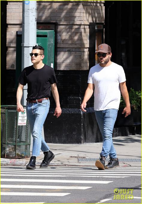Rami Malek And Twin Brother Sami Take A Stroll After Having Lunch In Nyc