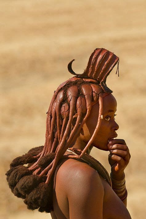 Himba Woman Purros Conservancy Damaraland Namibia Africa Himba