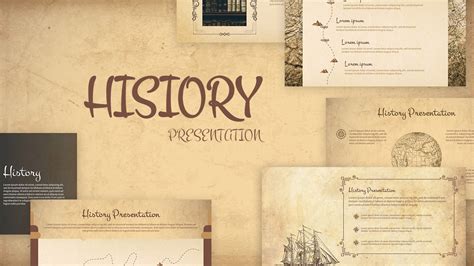 History Backgrounds Powerpoint