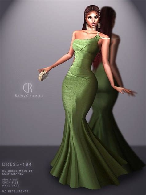 Rc Dress 194 Sims 4 Dresses Dresses Sims 4 Clothing