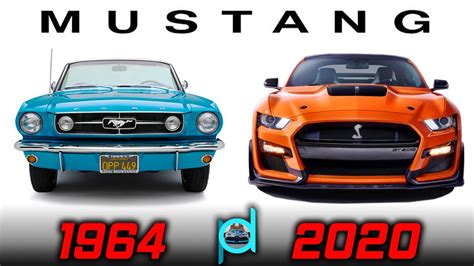 The Evolution Of The Ford Mustang The Best American Muscle Car Youtube