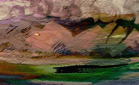 Storm On The Mountain Mixed Media By Lenore Senior Fine Art America