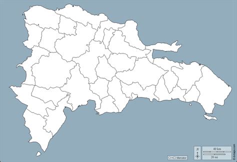 República Dominicana Mapa Gratuito Mapa Mudo Gratuito Mapa En Blanco
