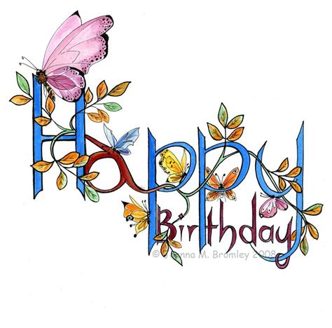 Butterflys Happy Birthday Greetings Friends Happy Birthday Pictures