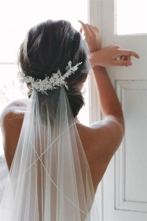 Honeysuckle Flowers On This Lovely Crystal Pearl Bridal