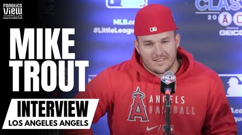 Mike Trout Talks Shohei Ohtani Special Season Pitching In Little