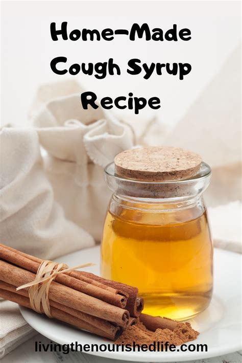 Homemade Cough Syrup With Honey And Cinnamon Honeysg