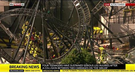 Stop This Ride Dramatic Footage Of Aftermath Of Alton Towers Smiler Crash Which Left Four