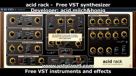 Free Vst Acid Rack Synth Vstplanet Com Youtube
