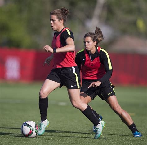Kelley O Hara And Tobin Heath Training Instagram Uswnt Soccer