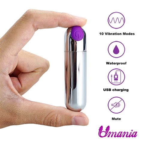 Umania Quiet Vibrator Mini Secret Bullet Vibrator Clitoris Stimulator G