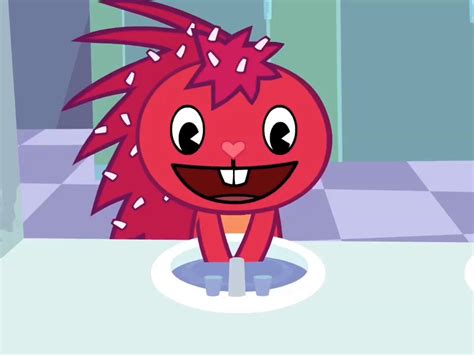 Happy Tree Friends Flaky Cute Porcupine Character