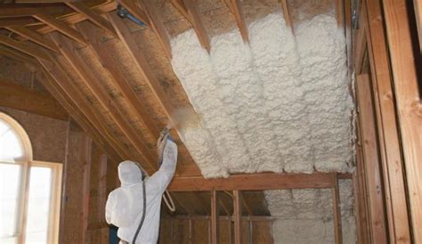 Installing Spray Foam Insulation In Vented Attic Home Logic Uk