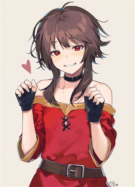 Pretty Anime Girl Megumin Kono Suba Dec Random Anime Arts Rarts Collection Of