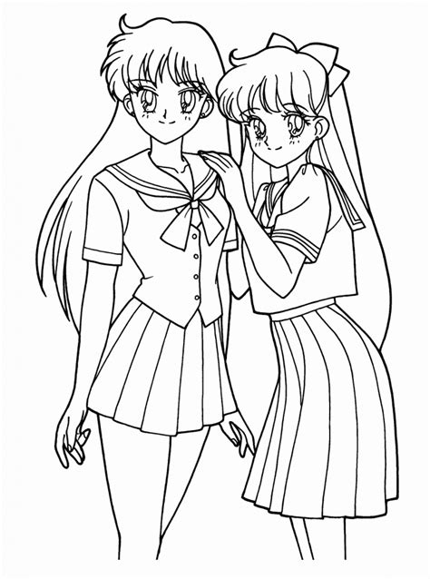 Sailor Mars Coloring Pages Best Coloring Pages For Kids