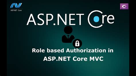 Role Based Authorization In ASP NET Core MVC YouTube