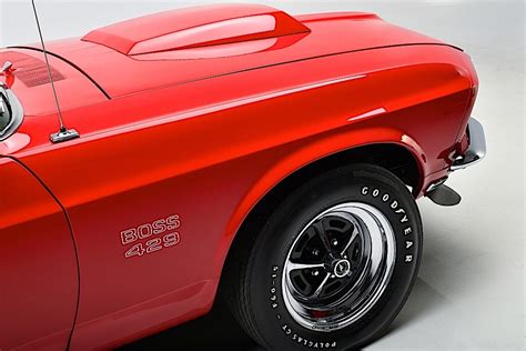 Candy Apple Red 1969 Ford Mustang Boss 429 Is The Sweet Treat Of The