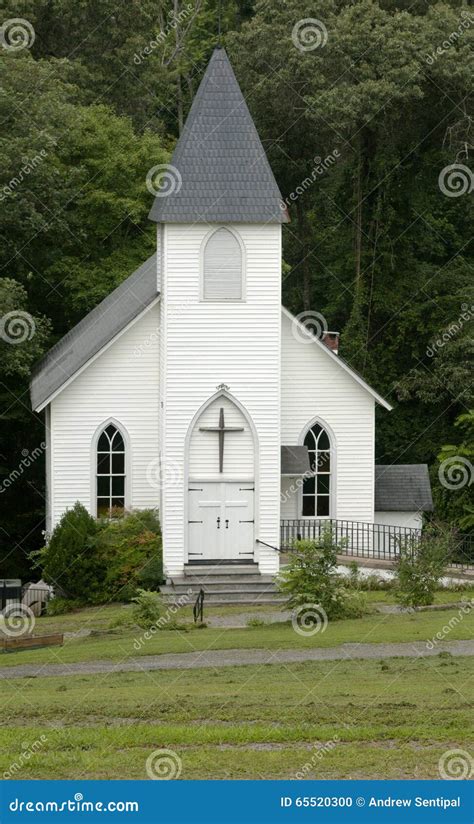 Old Country Church Stock Photo Image Of Building Cross 65520300