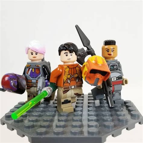 Legomocfodder On Instagram “20 Days Of Star Wars Day 13 Star Wars Rebels Sabine Wren Ezra
