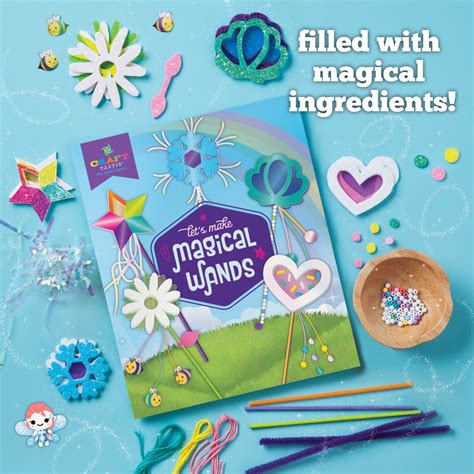 Make Your Own Magical Wands Craft Tastic Playmatters Toys