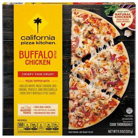 Save On California Pizza Kitchen Crispy Thin Crust Pizza Buffalo Style