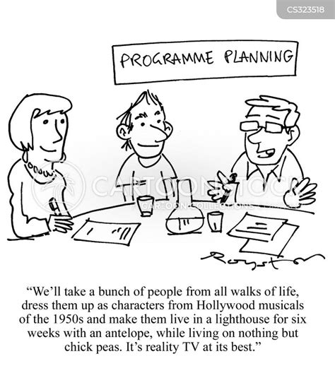 Programme Planning Cartoons And Comics Funny Pictures From Cartoonstock
