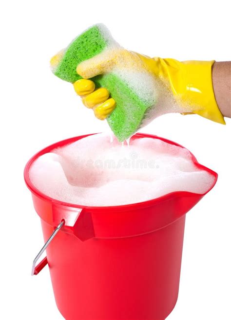 Bucket Of Soap Stock Photo Image Of Hands Clean Cleanliness 5188910