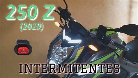 Intermitentes Para Moto Línea Z Italika 250z 2020 Youtube
