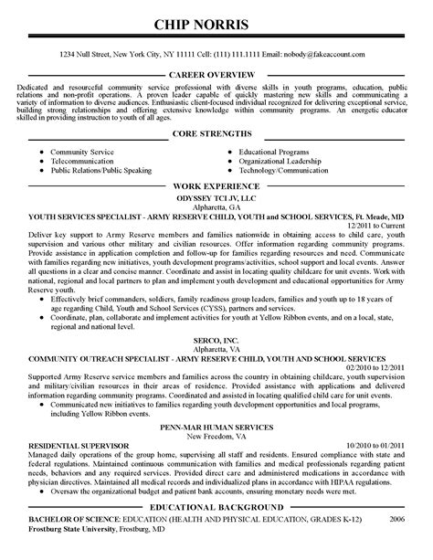 resume templates youth resume templates