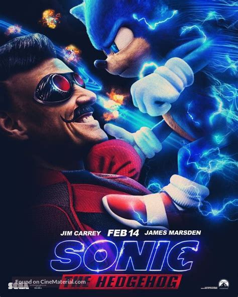 Sonic The Hedgehog 2020 Movie Poster