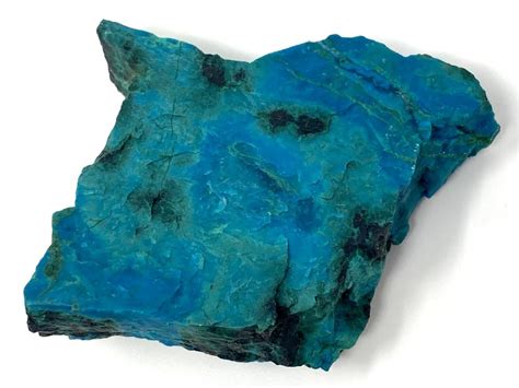 Blue Chrysocolla Crystals Natural Gem Silica