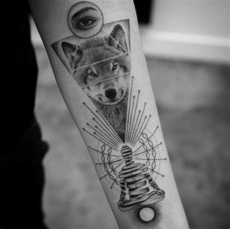 60 Amazing Wolf Tattoos The Best Youll Ever See Geometric Tattoo