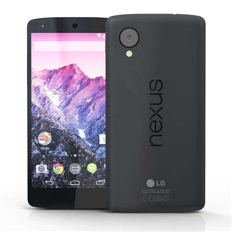 LG Google Nexus 5 3D Model .max .obj .3ds .fbx - CGTrader.com