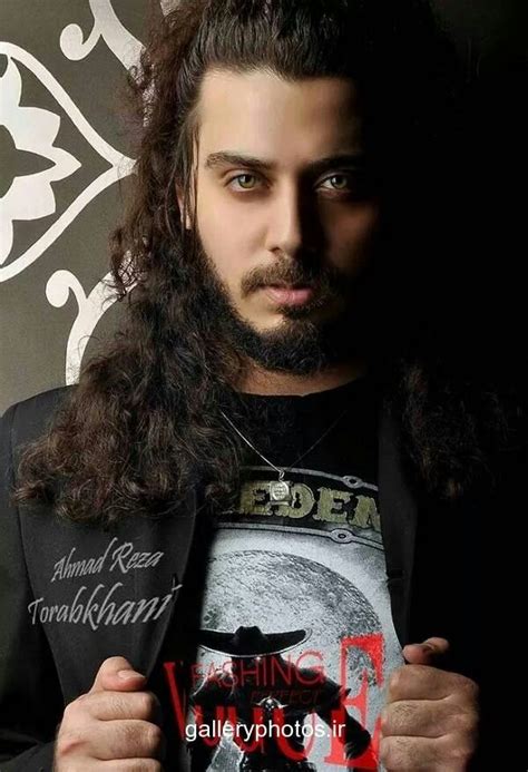 Ahmadreza Torabkhani Wavy Hairstyles Handsome Man Iranian Persian