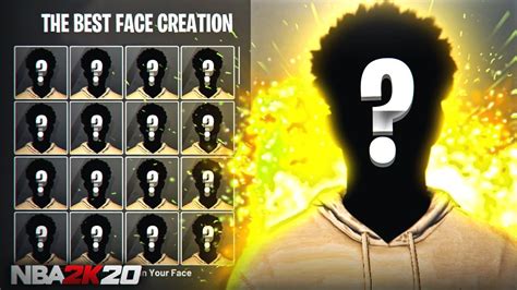 New Best Face Creation On Nba 2k20 The Best Drippy Face