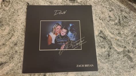 Zach Bryan Autographed Deann Vinyl Signed Record Rare First Pressing Ebay