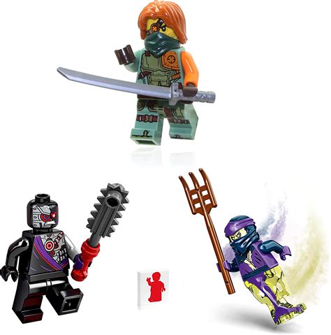 Lego Ninjago Legacy Minifigures 3 Pack Combo Ronin Nindroid And