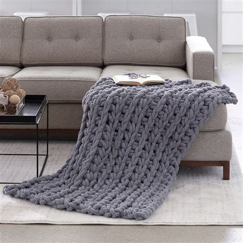 Bernat® Blanket Big™ Big Ridge Crochet Throw